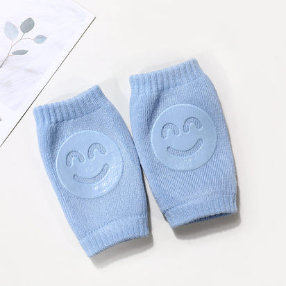 Summer Terry Baby Socks with Knee Pads – Anti-Slip Crawling Protection for Babies