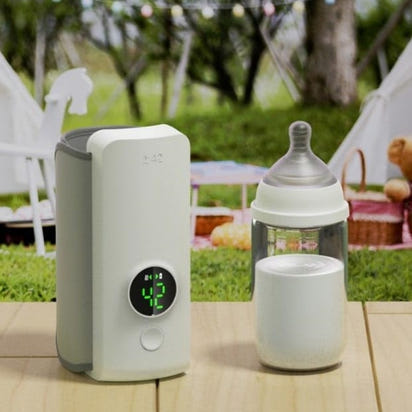 MilkMate – Portable Rechargeable USB Baby Bottle Warmer for Milk on the Go
