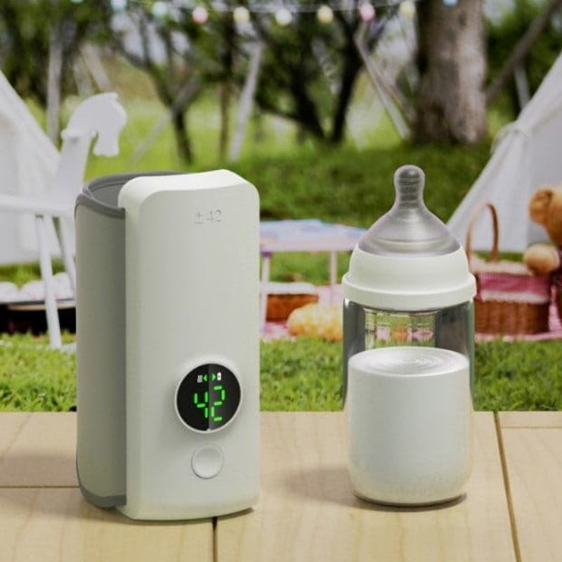 MilkMate – Portable Rechargeable USB Baby Bottle Warmer for Milk on the Go